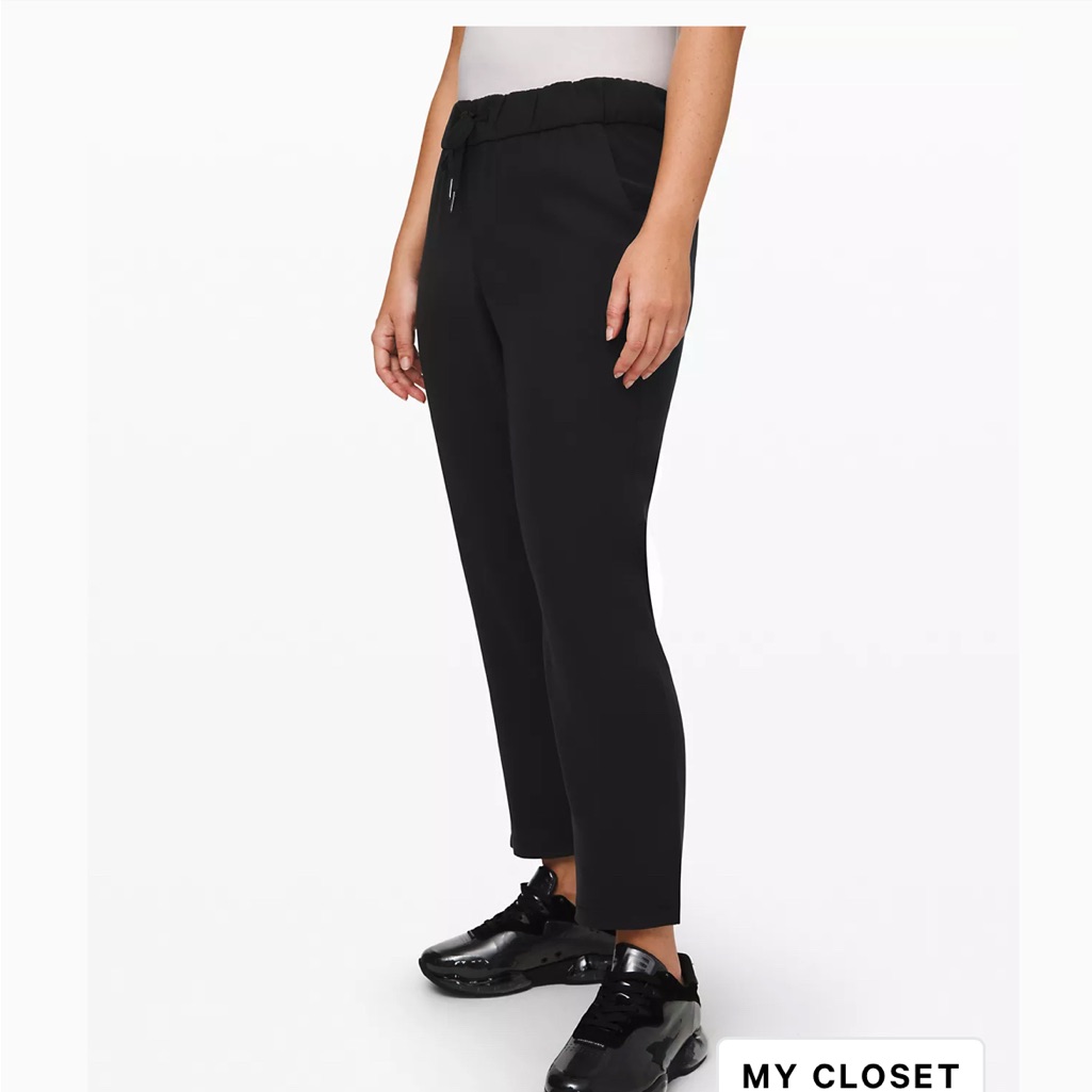Lululemon On The Fly Mid-Rise Pant *Travelwoven - Size 12